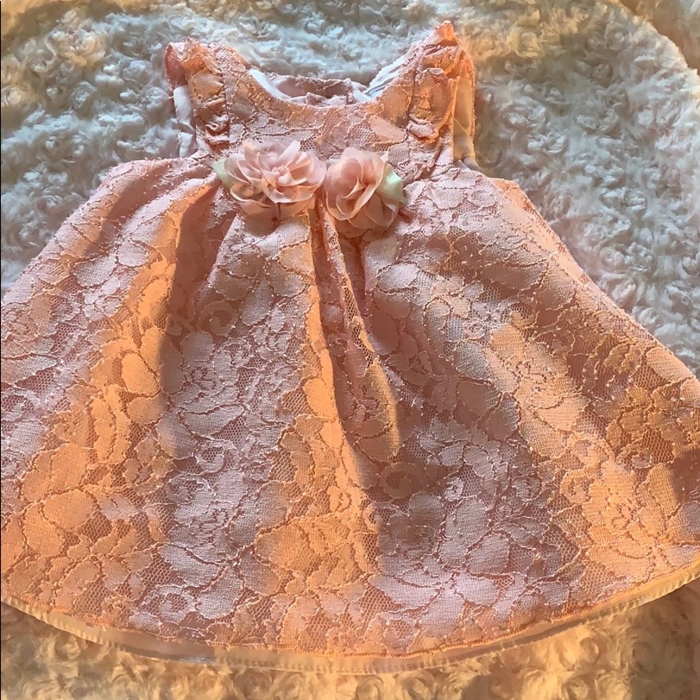 Pink Dressy Dress. Will make a Great Easter Dress